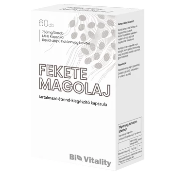Fekete Magolaj 60db Bio Vitality Lágy zselé kapszula