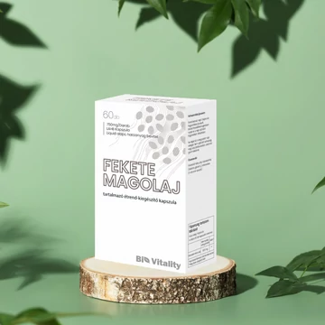 Fekete Magolaj 60db Bio Vitality Lágy zselé kapszula