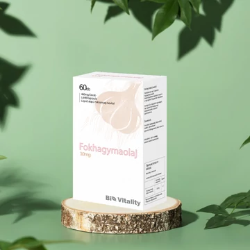 Fokhagymaolaj 60db Bio Vitality Lágy zselé kapszula