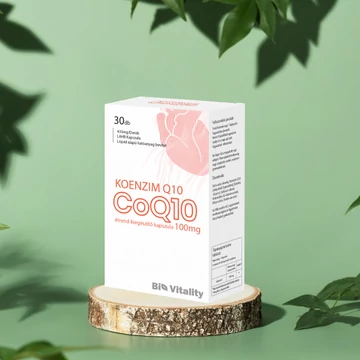 Koenzim Q10 30db Bio Vitality Lágy zselé kapszula