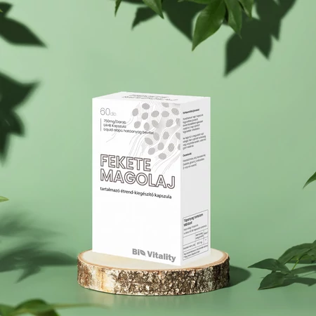 Fekete Magolaj 60db Bio Vitality Lágy zselé kapszula