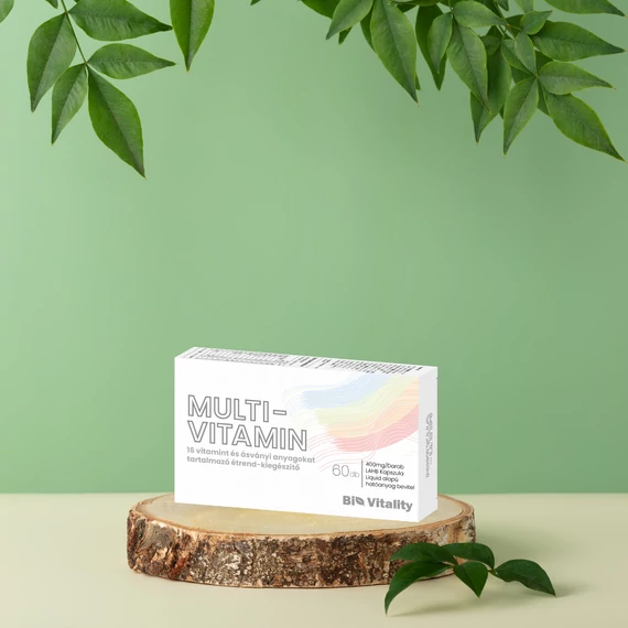 Multivitamin 60db Bio Vitality Lágy zselé kapszula