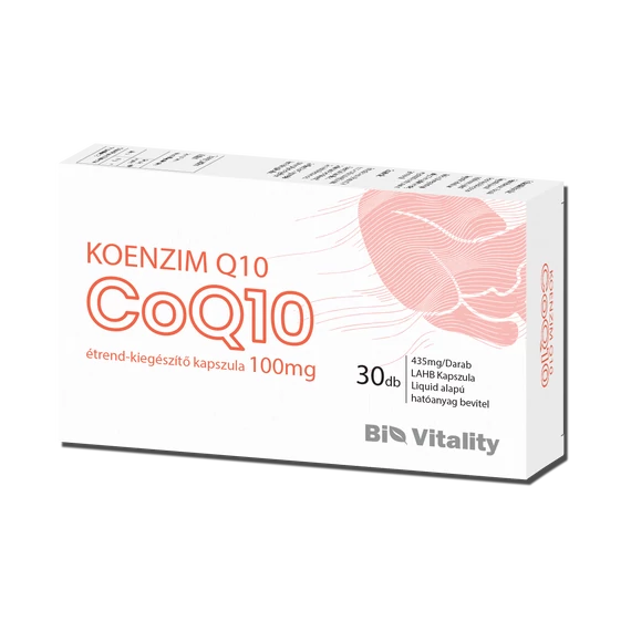 Koenzim Q10 30db Bio Vitality Lágy zselé kapszula