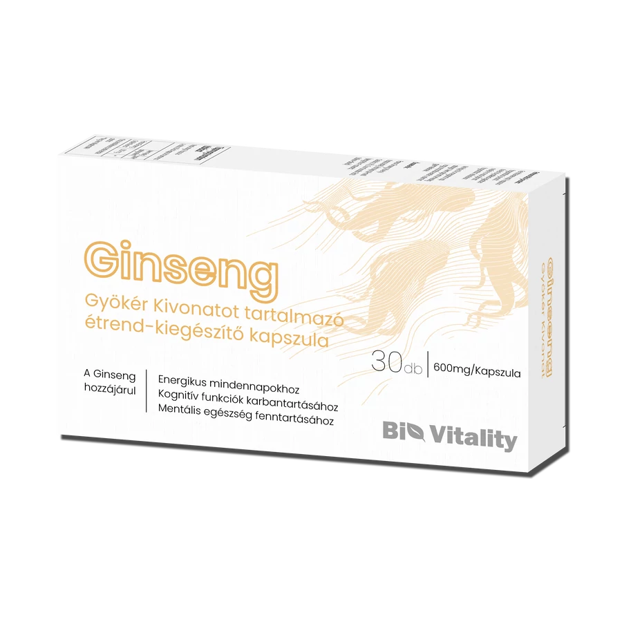 Complément Alimentaire Olimp Ginseng Vita-Complex - 30 Gélules, énergie Et Vitalité
